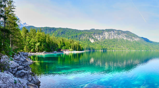 istock Picturesque Lake Eibsee 1330874088
