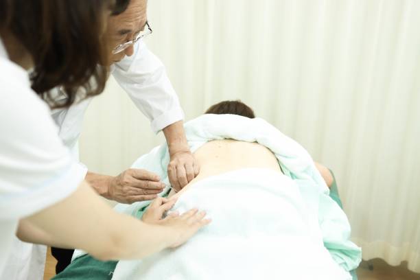 istock Body acupuncture as Alternative Medicine 1330885403