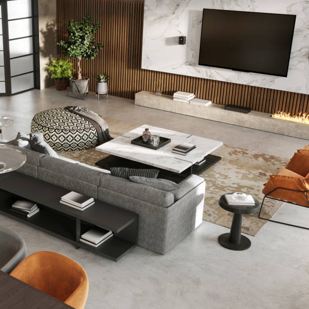 istock Modern living room interior 1330898261