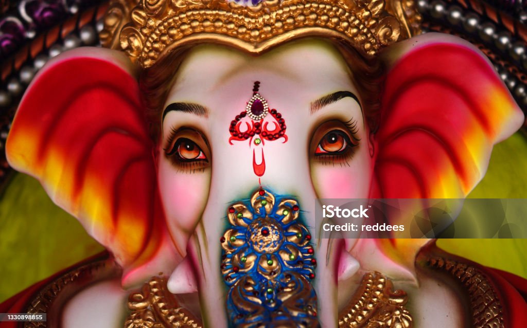 Indian Hindu God Ganesha Idol Made Out Of Plaster Of Paris During Ganesh  Chathurthi Festival Stock Photo - Download Image Now - iStock