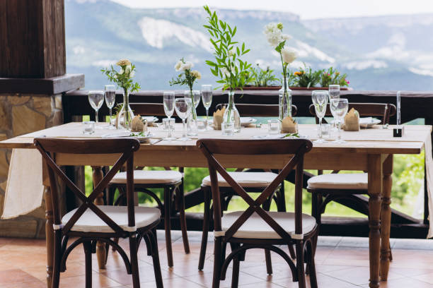 istock Boho wedding chair with eco decor for guests. 1330902942