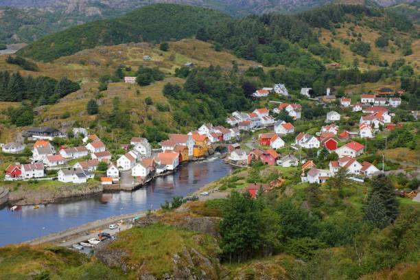 istock Norway town - Sogndalstrand 1330922899