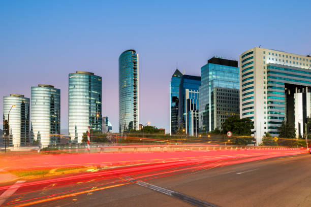 Skyline of Santiago