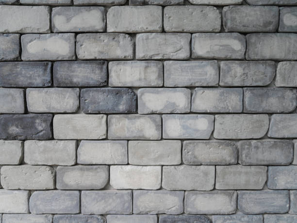 Free picture: Texture of concrete brick wall with fishbone pattern