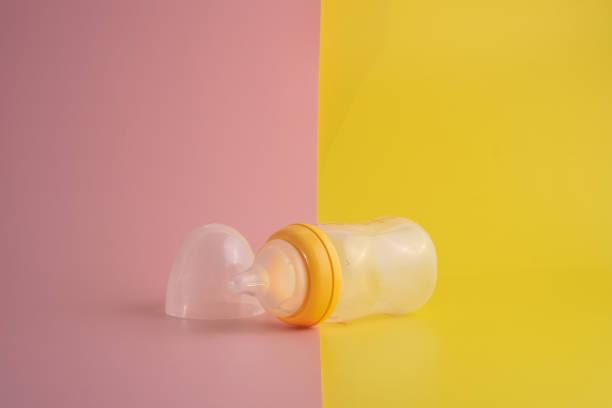 istock Baby milk bottle 1330930027