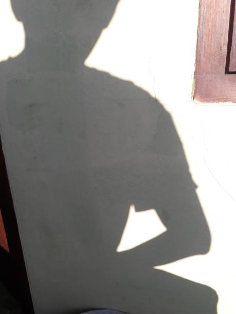 istock man shadow photo with wall background 1330937054