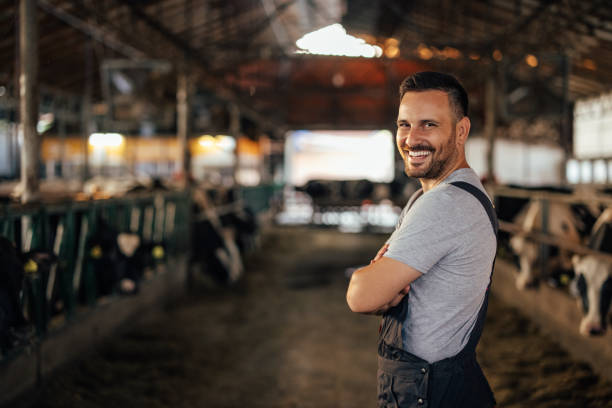 istock Adult man, working hard to make his farm better. 1330939741