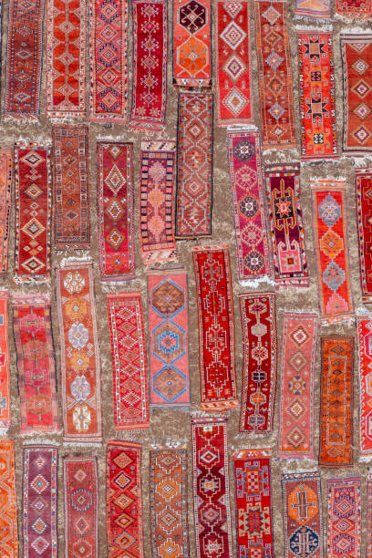 champ tapis - tapestry anatolia traditional culture turkey photos et images de collection