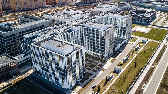 Coronavirus hospital in Kommunarka, Moscow region, Russia