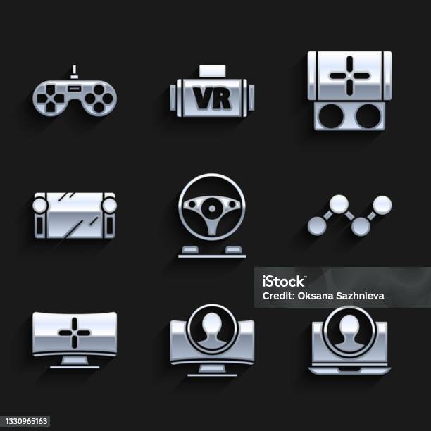 Sim Racing Interface Icon Set Racing Simulator Cockpit Create Account Screen Share Computer ...