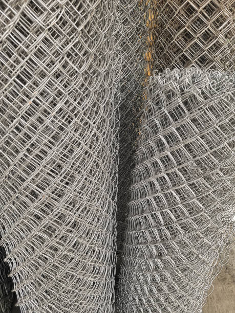 istock Rolls of wire mesh steel for construction 1330973790