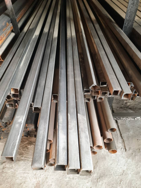 istock iron and steel material storage 1330979483