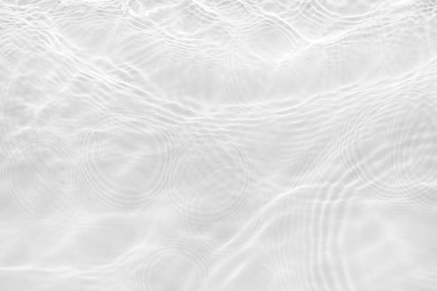 istock Water texture overlay effect for photo and mockup. Organic drop shadow caustic effect with wave refraction of light on a white wall. 1330979595