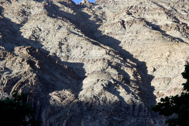 istock Jagged cliffs of the bare mountains in Ladakh, India 1330982251