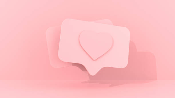 istock Heart Symbol in a Speech Bubble 1330986333