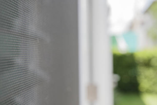 istock mosquito net wire screen on house window protection against insect 1330997115