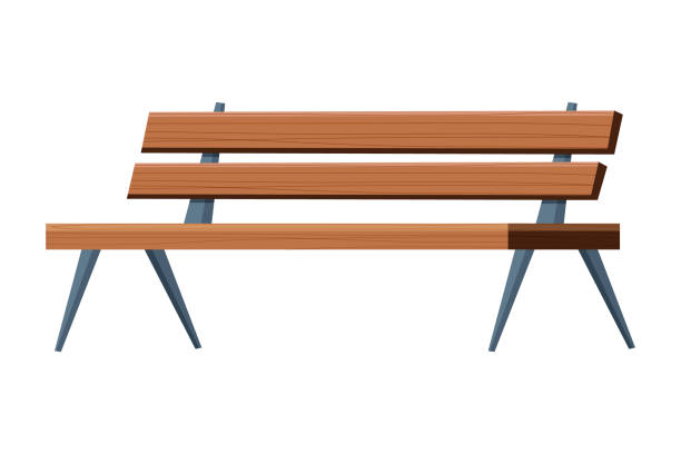Wooden Park Bench Garden Furniture In Cartoon Style Isolated On White Background Wood Street Seat Outdoor Decoration Vector Illustration Stock Illustration - Download Image Now - iStock Wooden Park Bench Garden Furniture In Cartoon Style Isolated On White Background Wood Street Seat Outdoor Decoration Vector Illustration Stock Illustration - Download Image Now - iStock