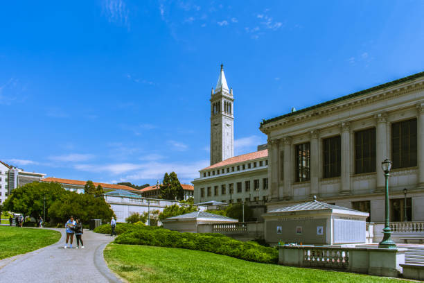 On campus at UC Berkley Berkeley California, USA.
