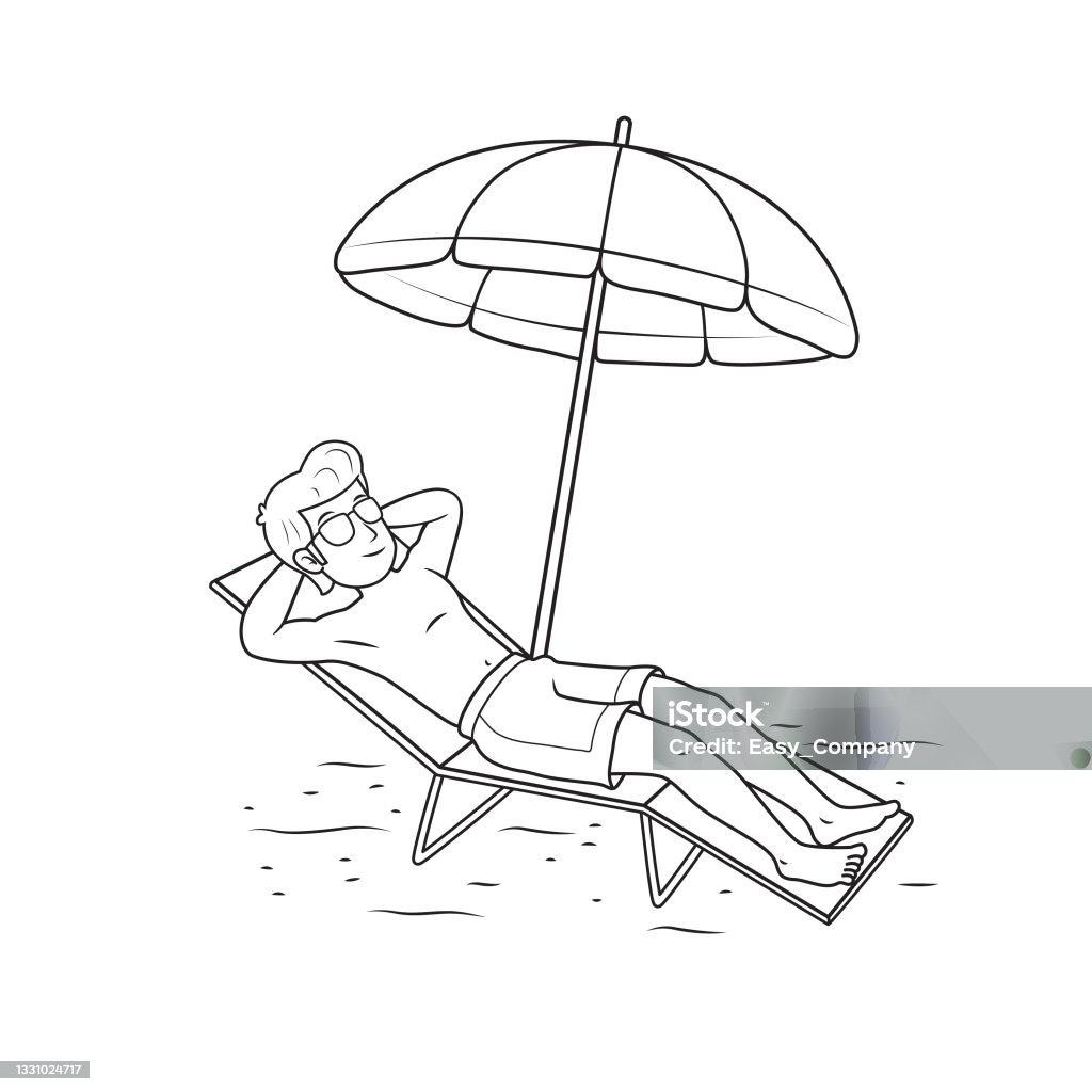 Hình Minh Họa Vector Đen Trắng Của Trang Sách Tô Màu Hoạt Động Của ...