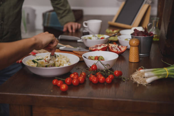 istock Mixing up a delicious pasta dish for dinner 1331029368