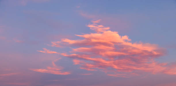 istock Beautiful Panoramic View of colorful cloudscape during dramatic sunset 1331036132