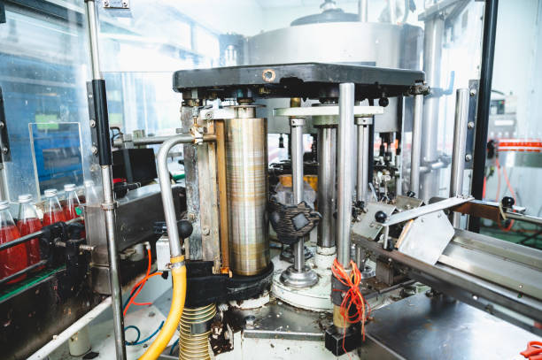 istock beverage liquid and water drink bottle background, plastic container package for industrial plant production factory, cleaning for transparent manufacturing technology 1331038027