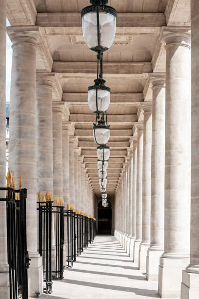 istock Colonnade in Palais Royal, Paris 1331038630