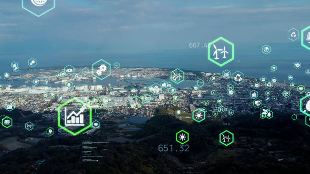 istock Sustainable society concept. Environmental technology. Sustainable development goals. SDGs. 1331040257