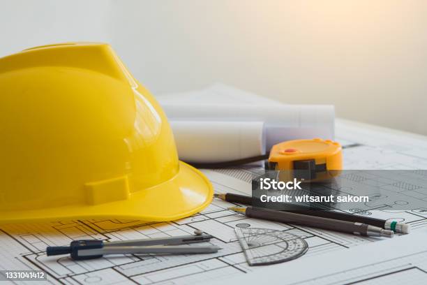 Enginnering Objects Engineering Toolsimage Of Engineering Objects On Workplace Stock Photo ...