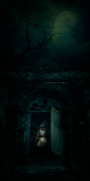 istock Halloween and coronavirus or covid-19 concept 1331044311