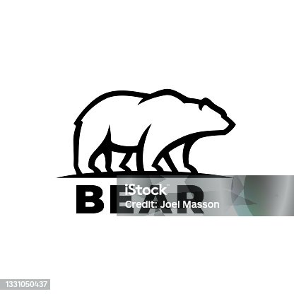 istock Bear line icon 1331050437