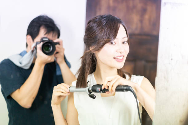 istock A young woman shooting for a beauty ad 1331052173