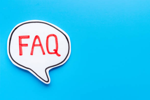 istock Faq - frequently asked questions - text on paper bubble, top view 1331063120