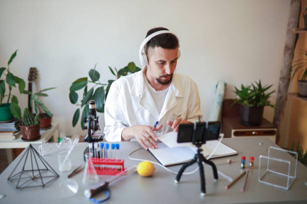 istock Professor of science and biology 1331069108