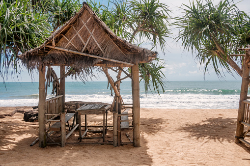 Beach Hut On Sai Kaew Beach In Phuket, Thailand