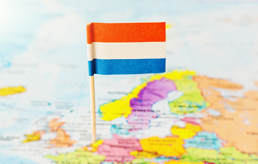 National flag of the Netherlands.