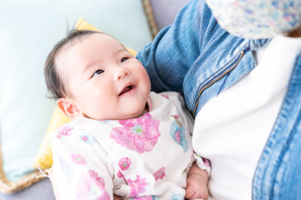 istock A newborn baby being held in the 1331097786
