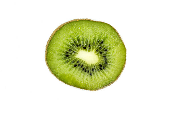 istock Kiwi slice isolated on white background top view 1331107382