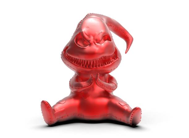 istock Halloween cartoon charcter horror monster set 3d-illustration 3d-rendering 1331114392