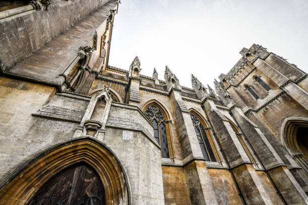 istock Low Angle View Of Beautiful Arundel Cathedral Architecture, UK 1331119583