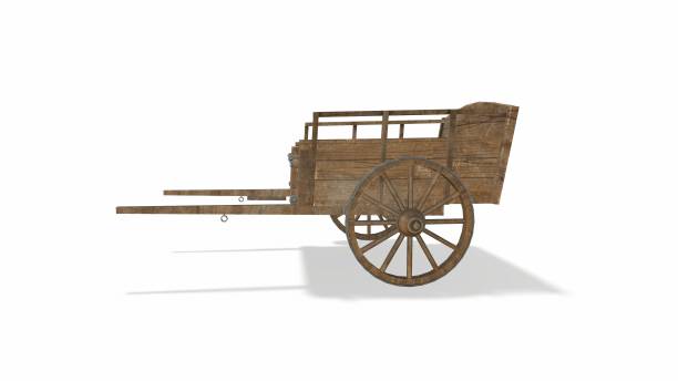 istock old wooden cart 1331121977