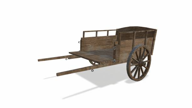 istock old wooden cart 1331122034