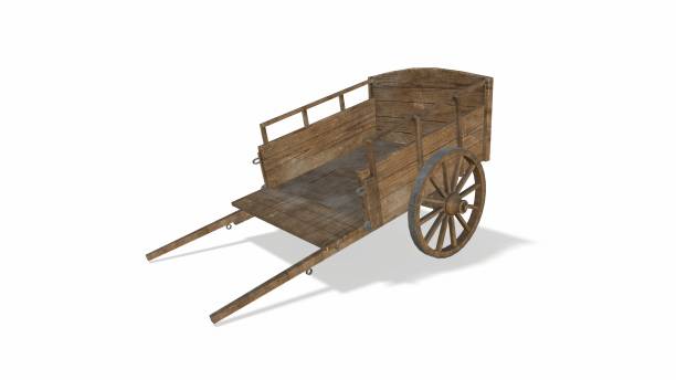 istock old wooden cart 1331122049