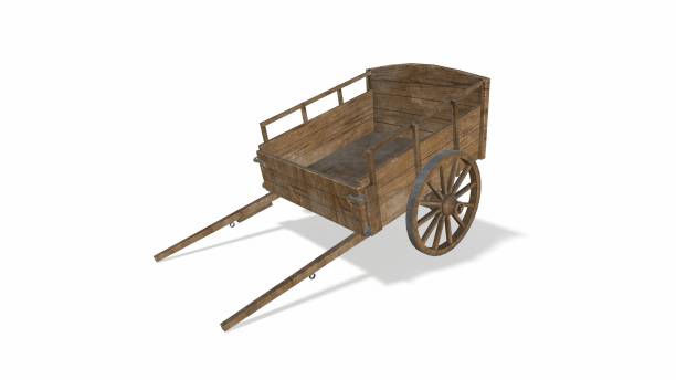 istock old wooden cart 1331122206