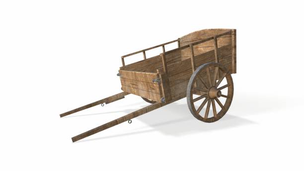 istock old wooden cart 1331122634