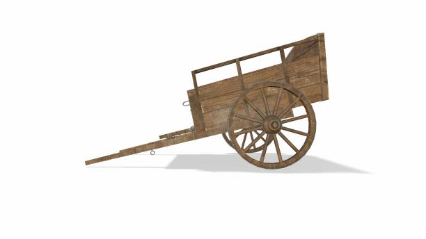 istock old wooden cart 1331123350