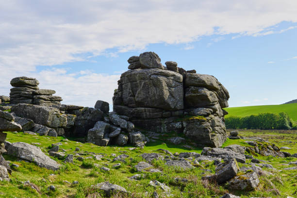 istock Hound Tor in Dartmoor National Park. Devon, England, UK 1331125752