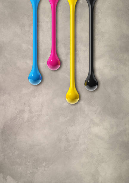 istock cmyk ink drops on grey concrete background 1331131114