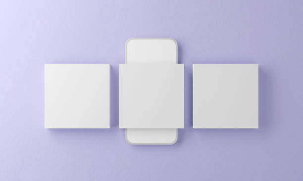istock Post template in application with social media on mobile phone. 1331148217