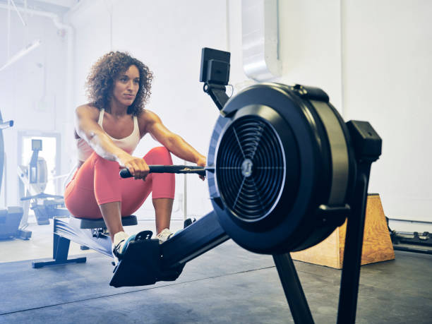 istock Woman in a Cross Training Gym 1331153455